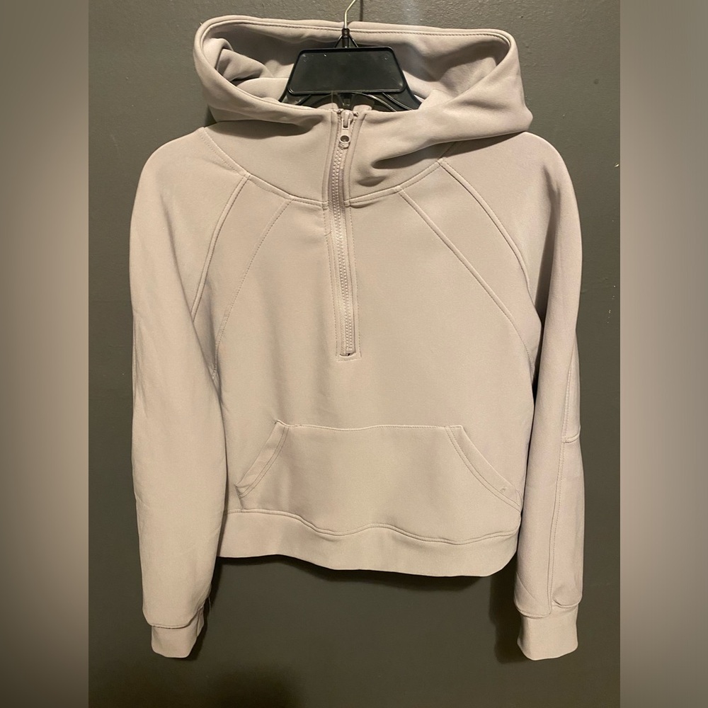 Women's tan Hoodie Sweatshirt